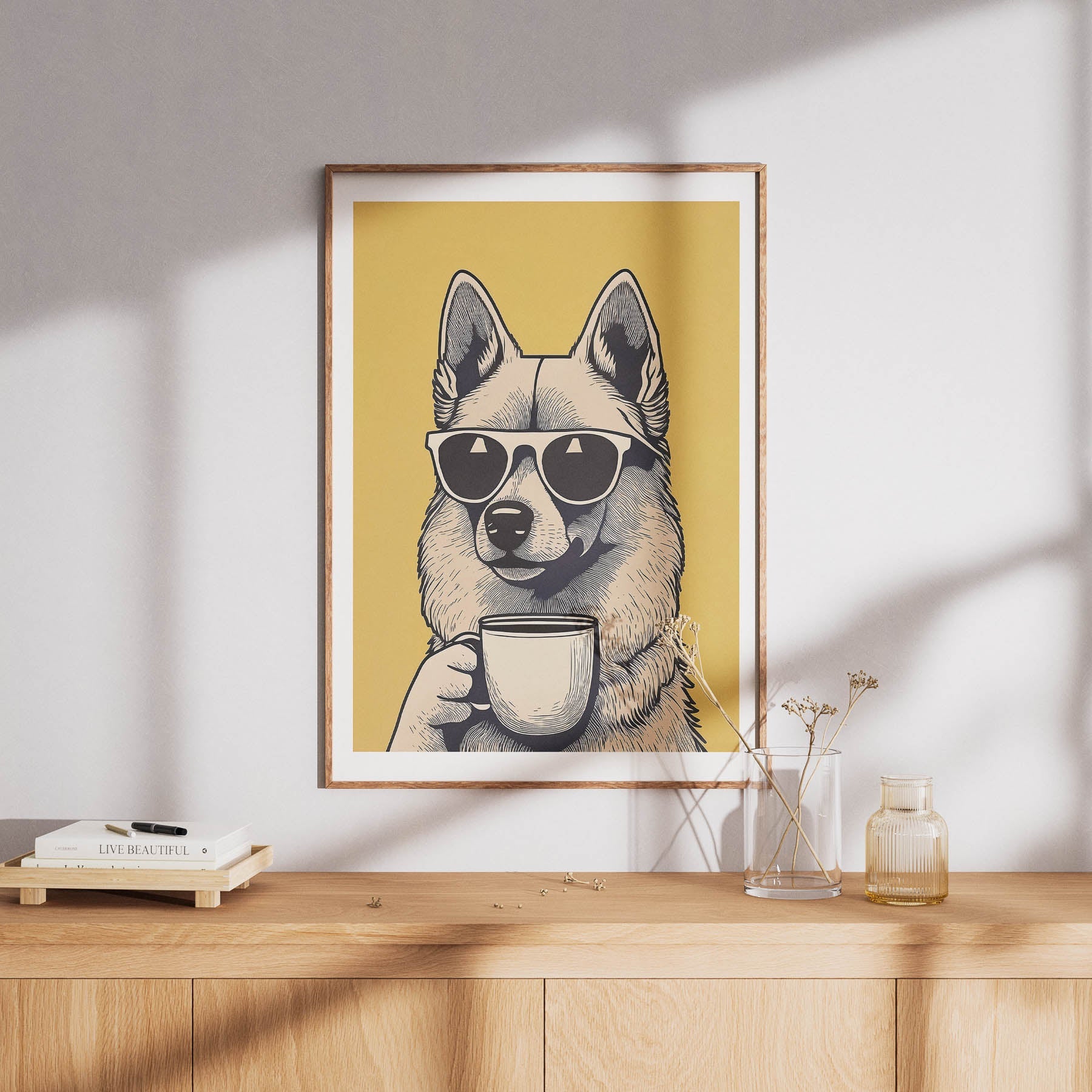 German Spitz Chillin Coffee Dog image 8