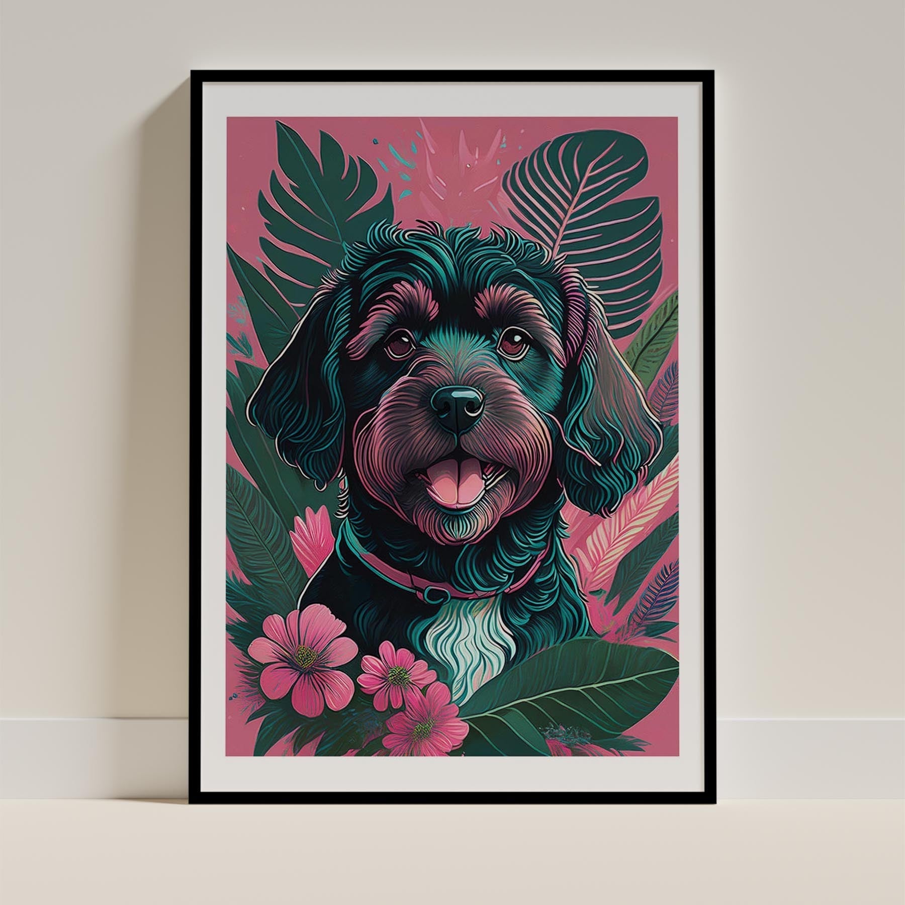 Cockapoo Flowery Dog image 11