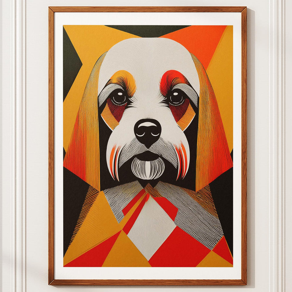 Maltese Geometric Orange Series image 10