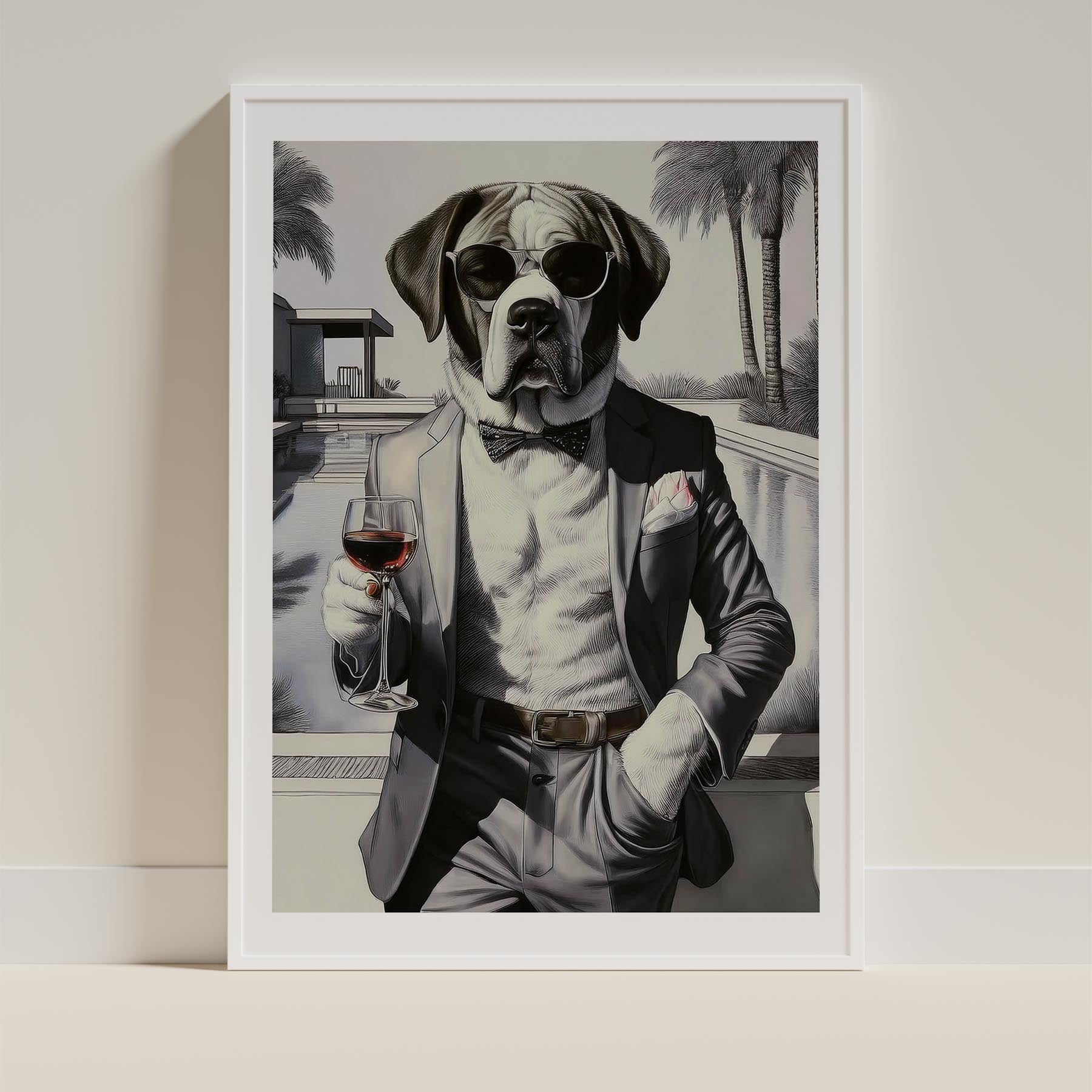 Saint Bernard The Distinguished Gentleman Dog Series image 9