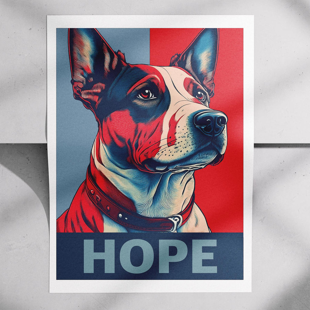 Cattle Dog HOPE Series Inspired by the Obama Poster image 7