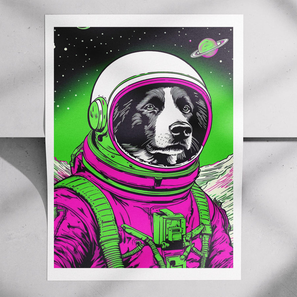 Border Collie Space Dogs Series image 7