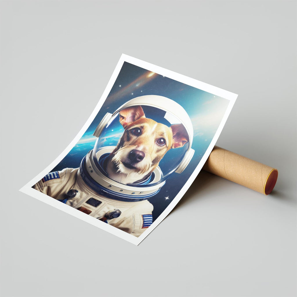 Fox Terrier Astronaut Dog Series image 6