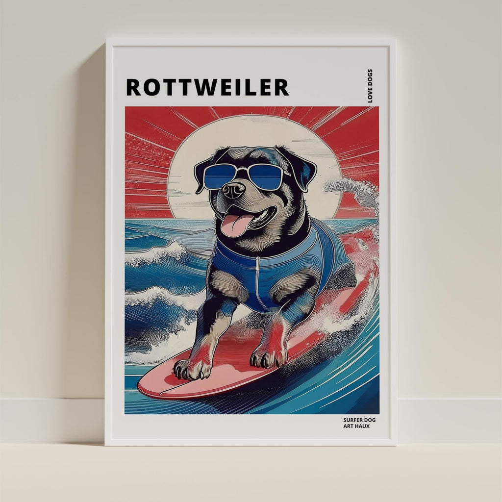 Rottweiler Hokosai Surfer Dogs 1 image 9