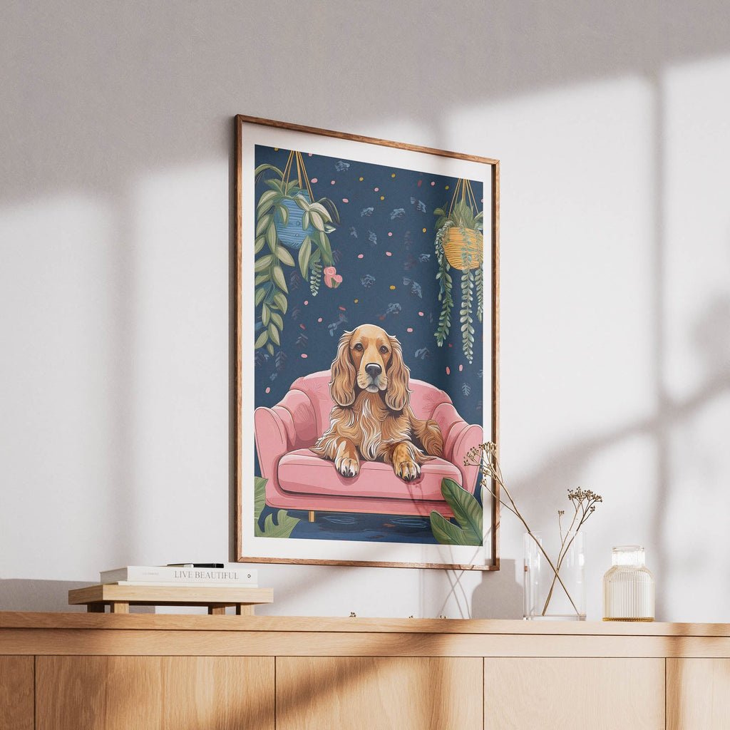 Cocker Spaniel  Just Lounging Around image 6