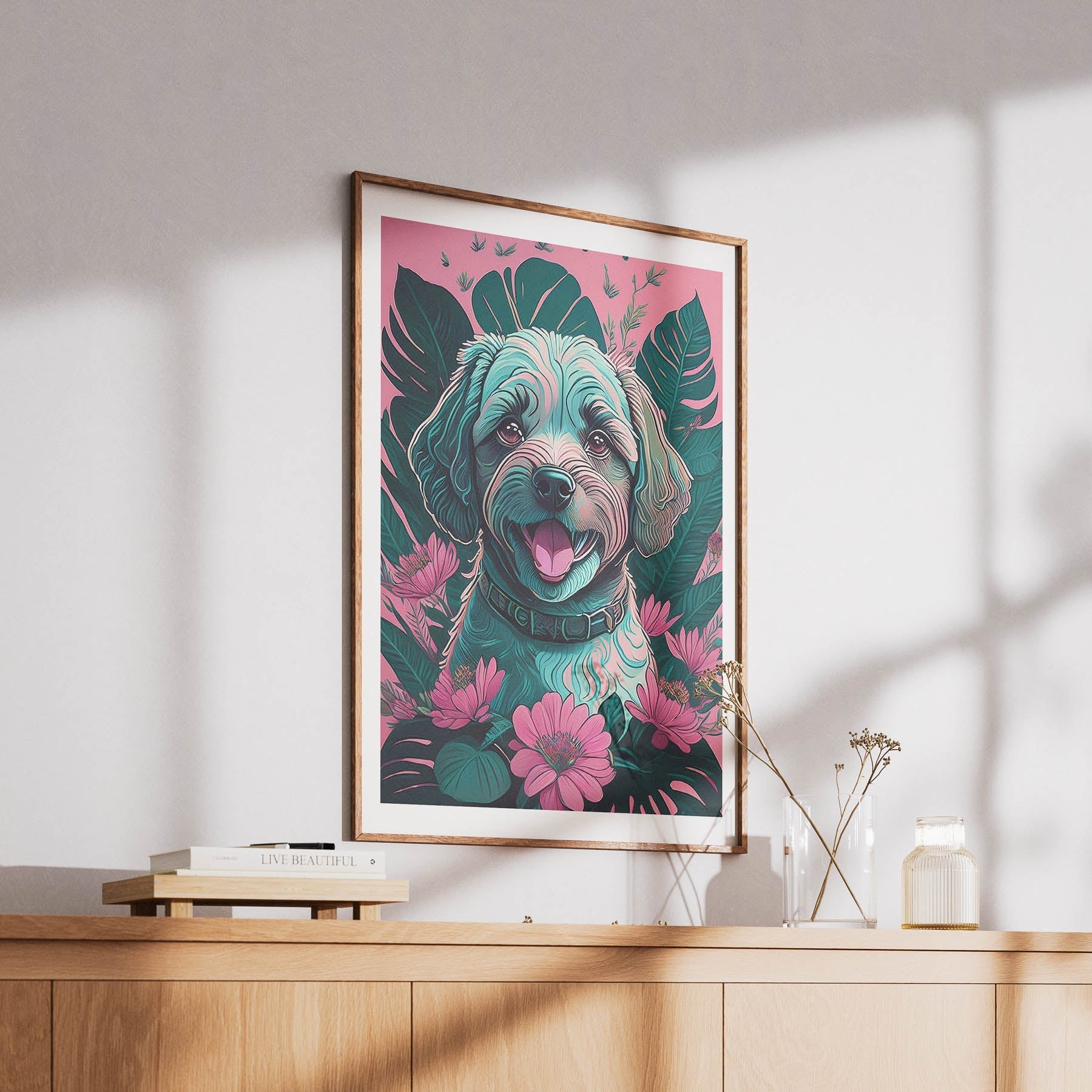 Cockapoo 1 Flowery Dog image 6