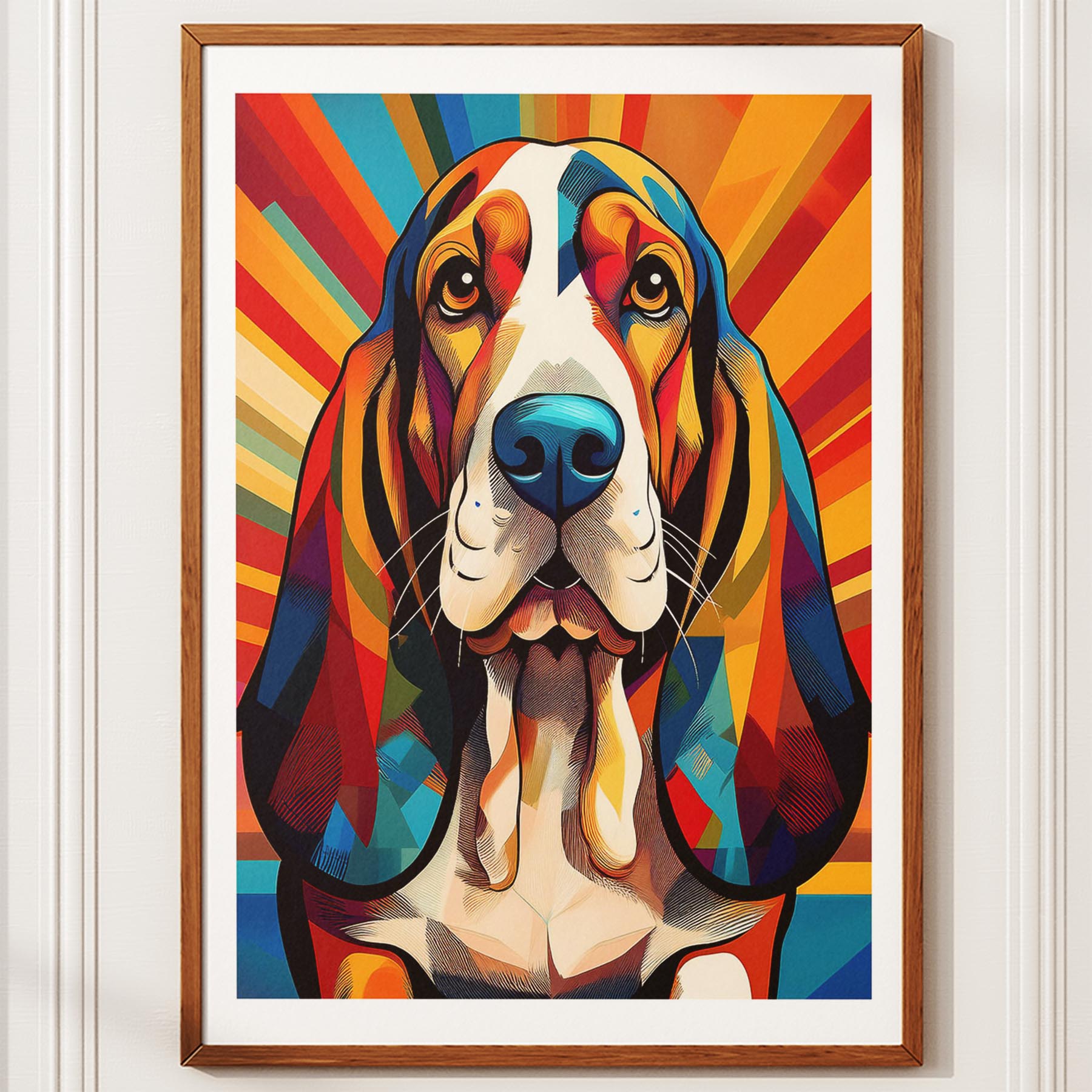 Basset Hound Colour Graphics image 10