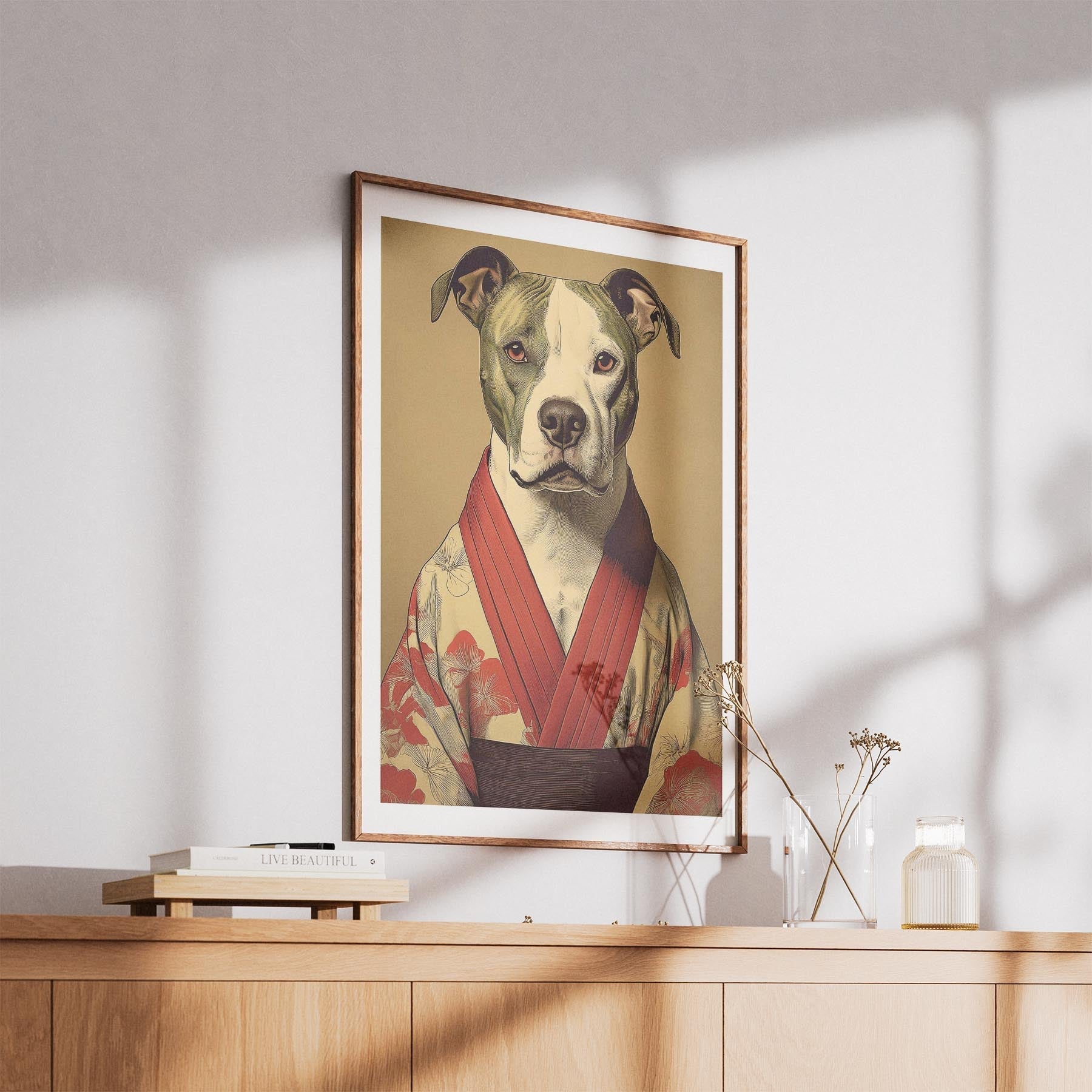 American Pitbull Terrier Japanse Kimono Dog Series image 5