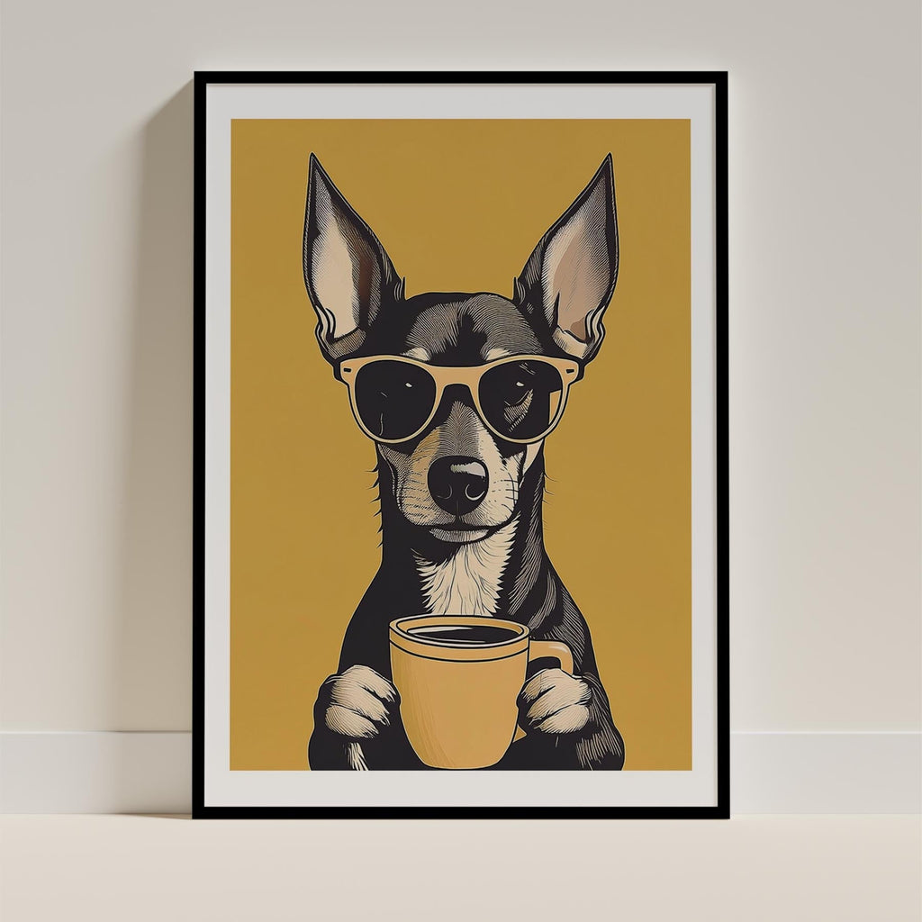 Dashund Chillin Coffee Dog image 13