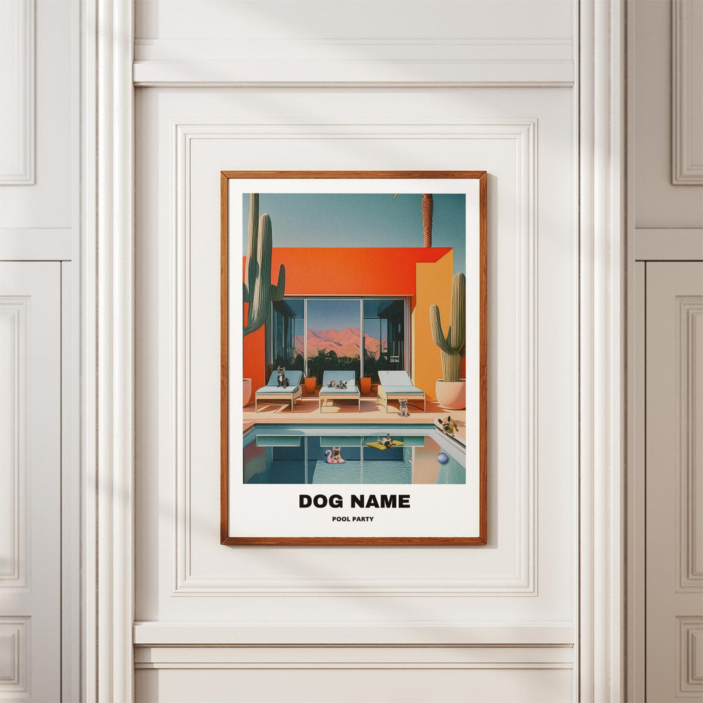 French Bulldog Custom Pool Party WITH TEXT image 3