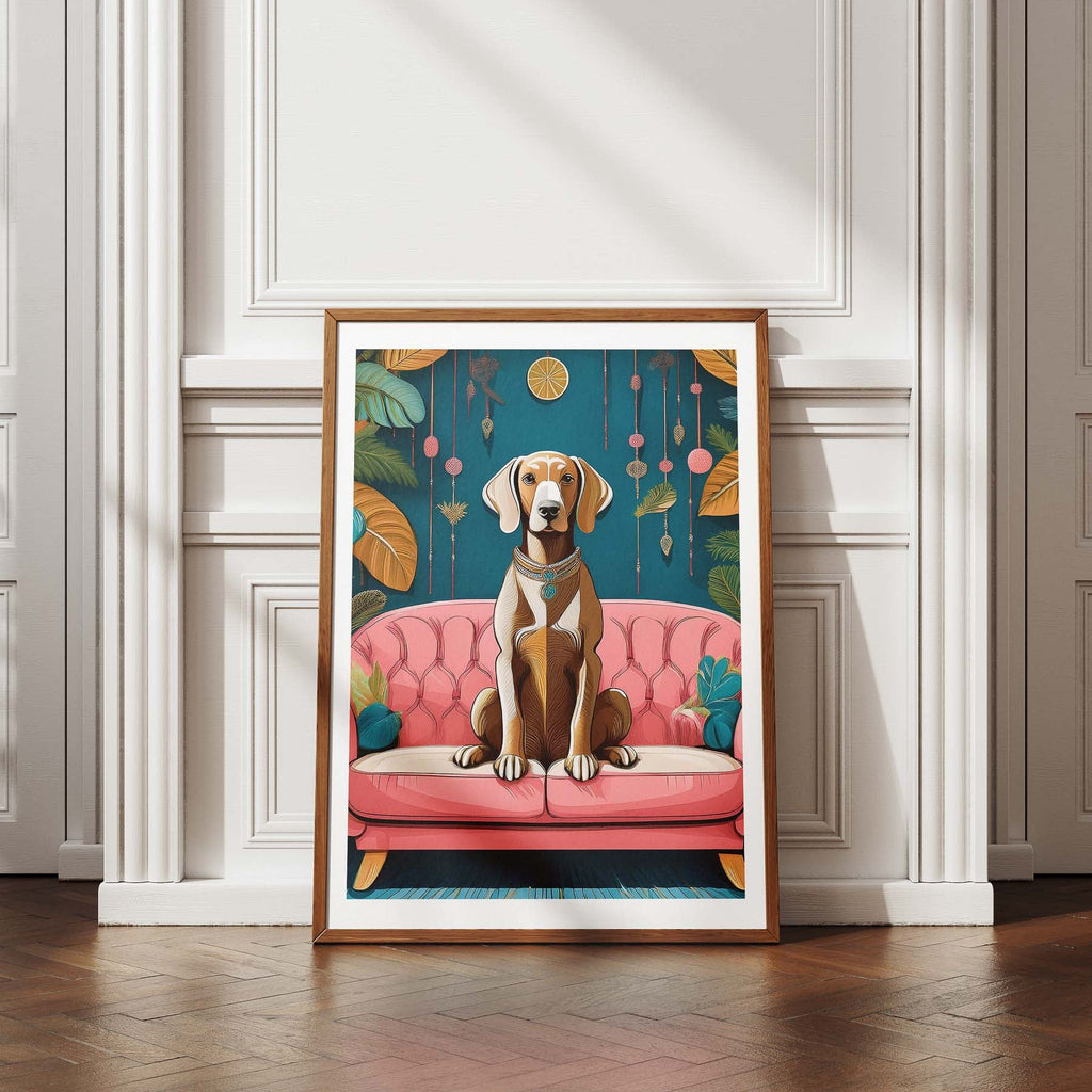 Weimaraner  Just Lounging Around image 4