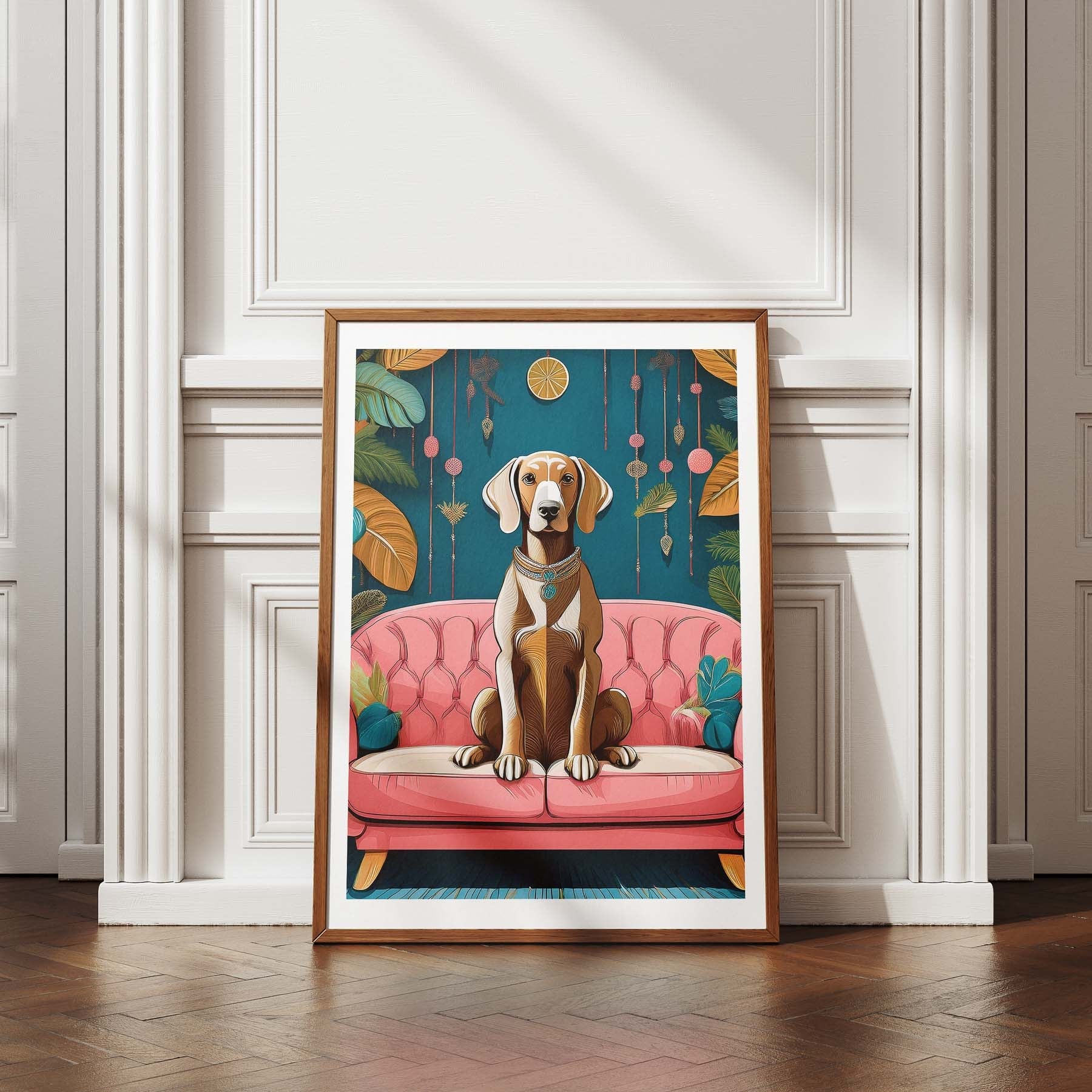 Weimaraner  Just Lounging Around image 4