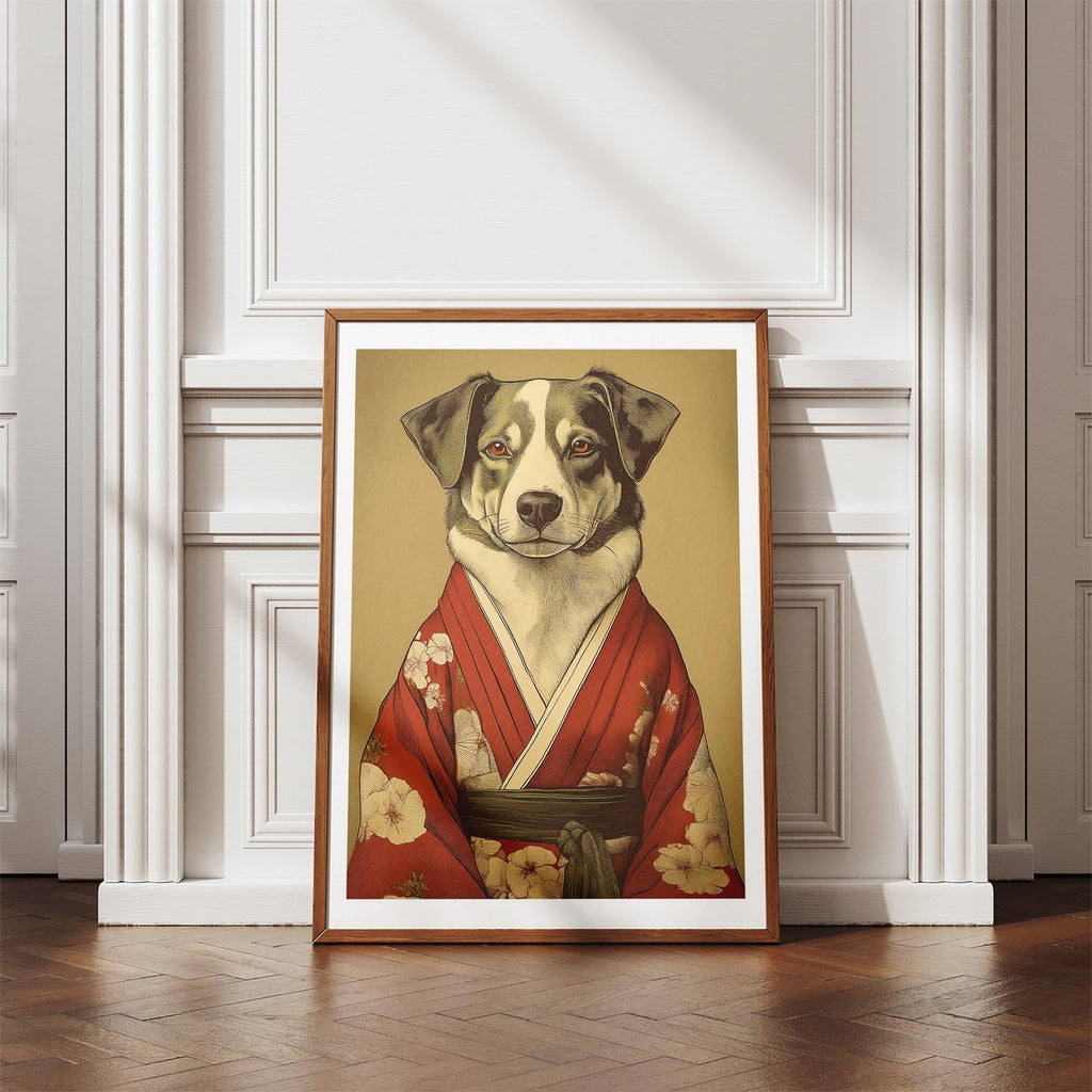 Australian Shepherd Japanse Kimono Dog Series image 4