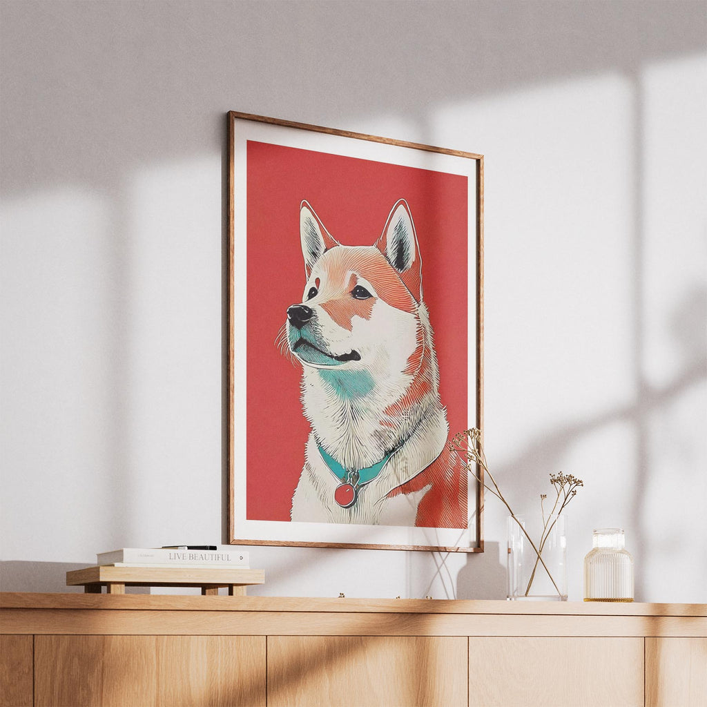 Shiba Red Dog Series image 5