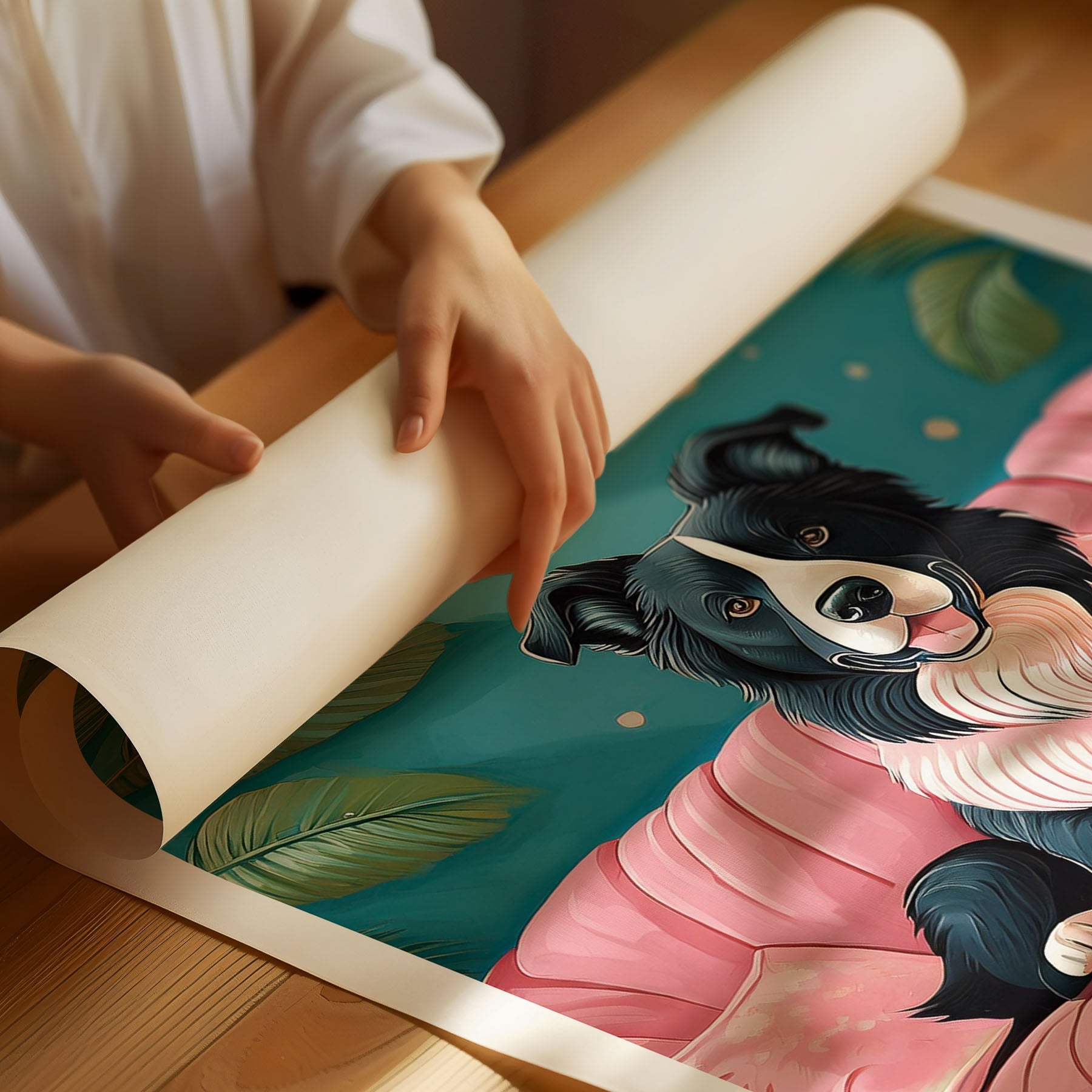 Border Collie  Just Lounging Around 2 image 3