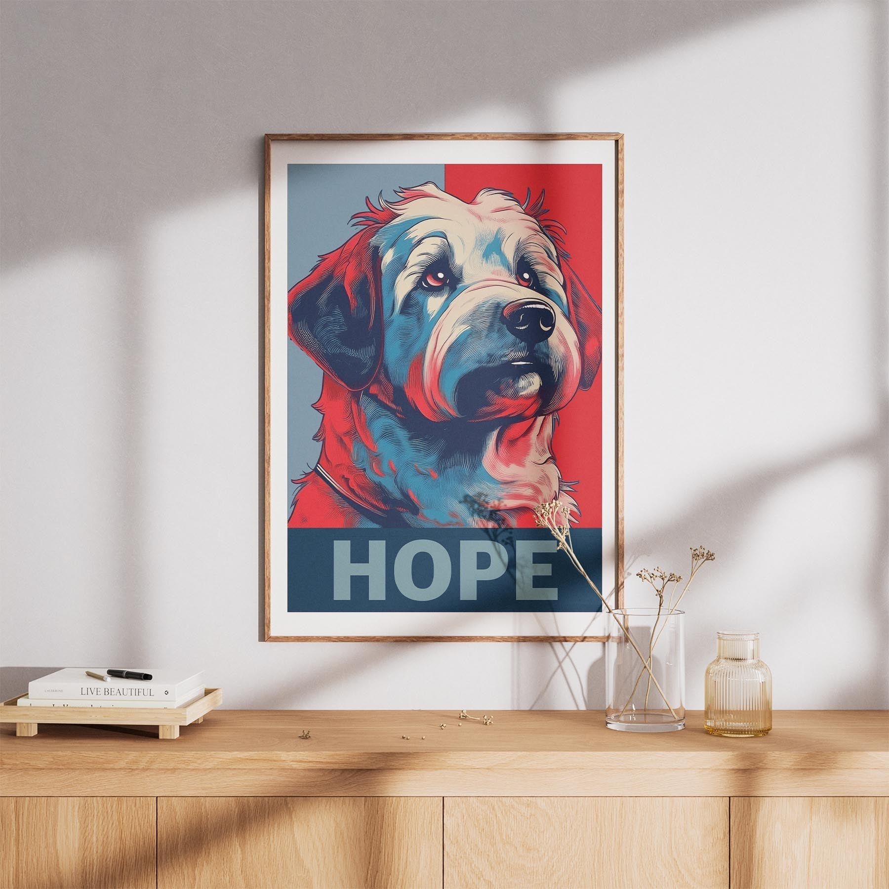 Coton de Tulear HOPE Series Inspired by the Obama Poster image 8