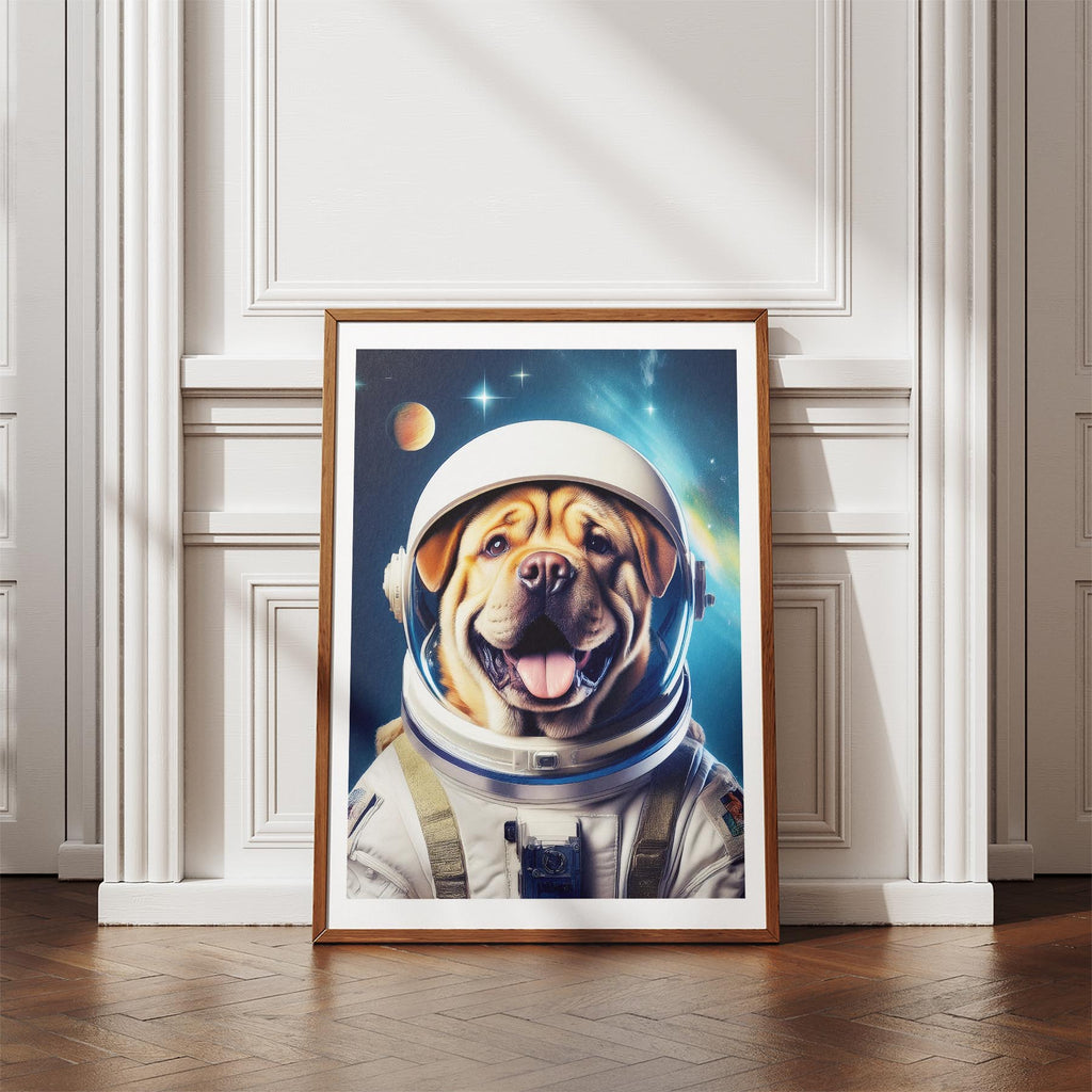 Shar Pei Astronaut Dog Series image 4