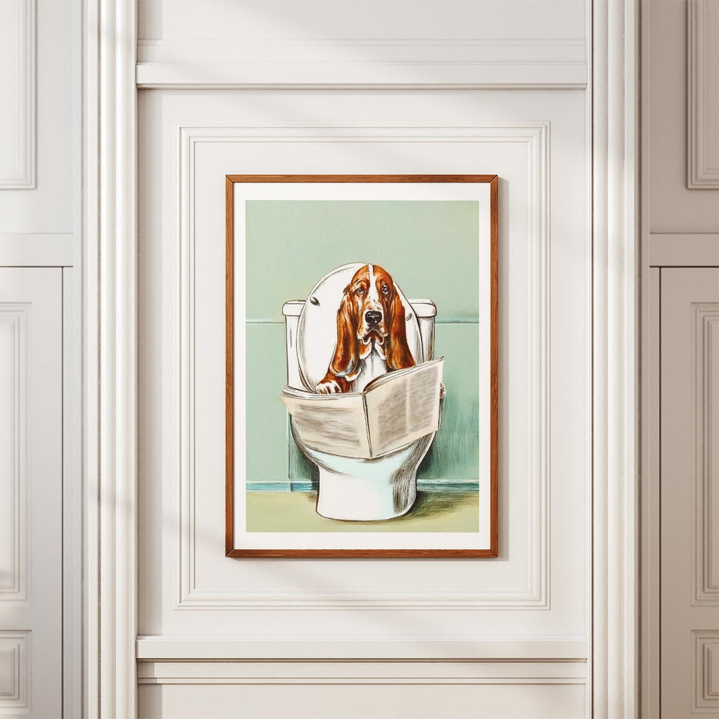 Beagle Toilet Humour Dog Series 3 image 3