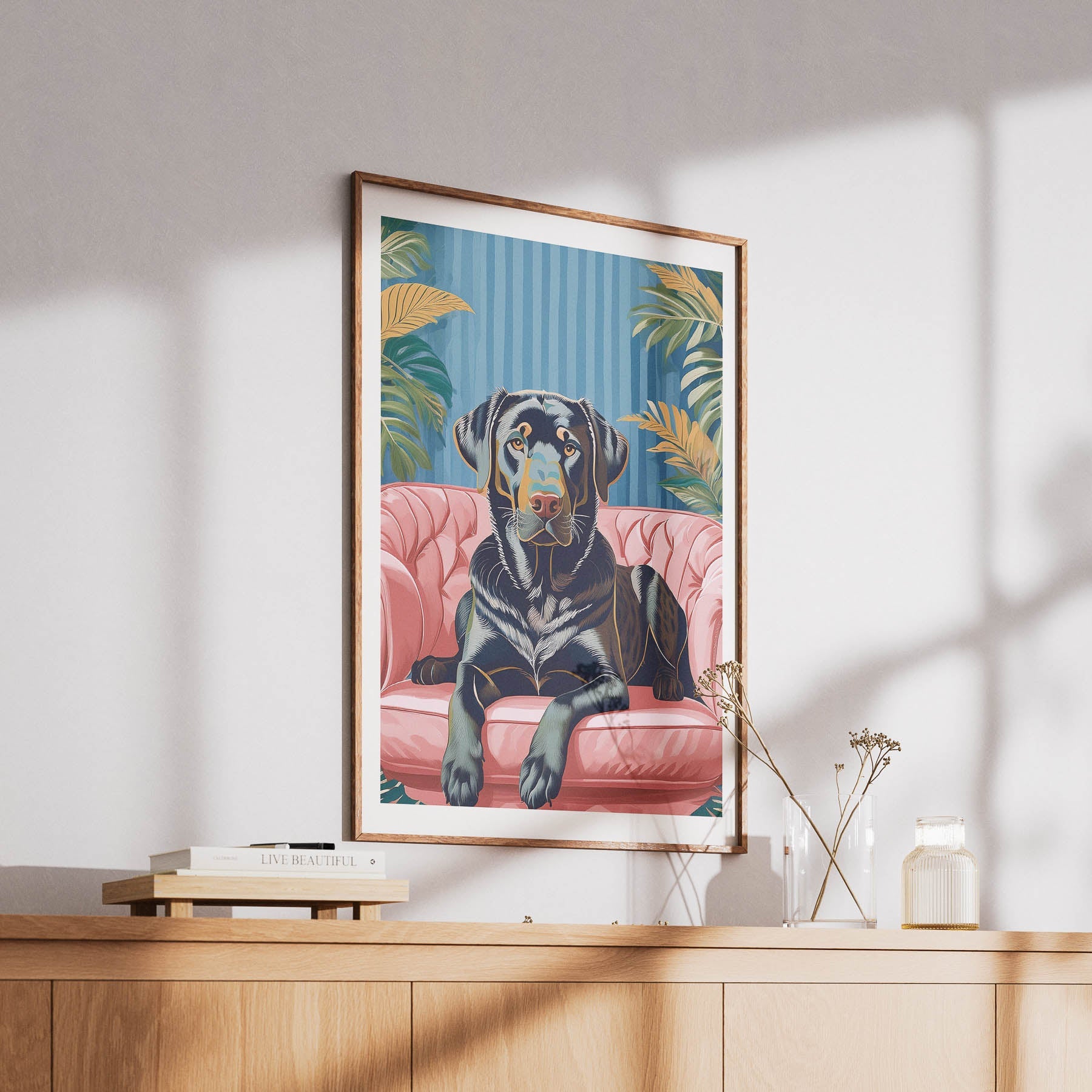 Labrador Retriever  Just Lounging Around image 6