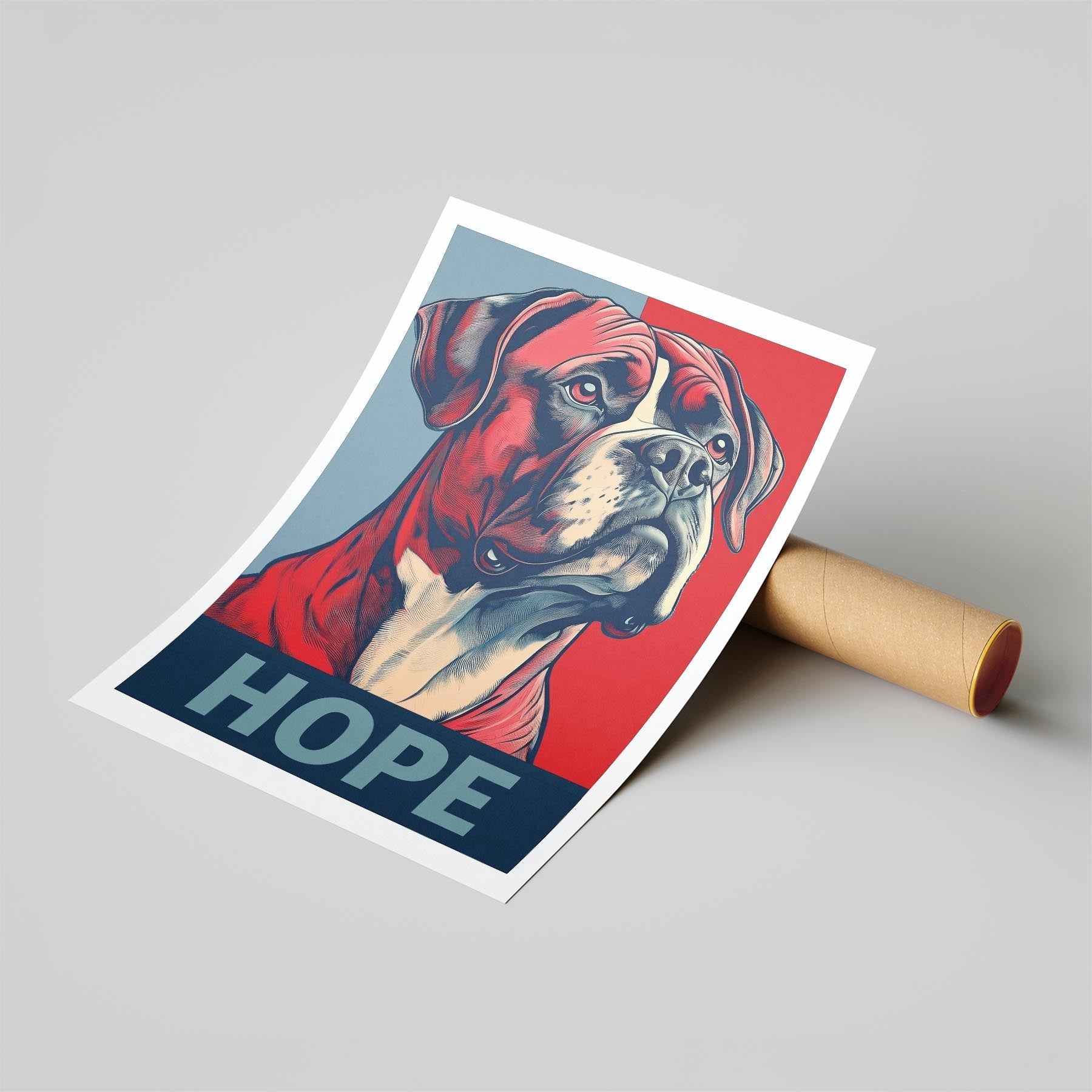 Boxer HOPE Series Inspired by the Obama Poster image 6