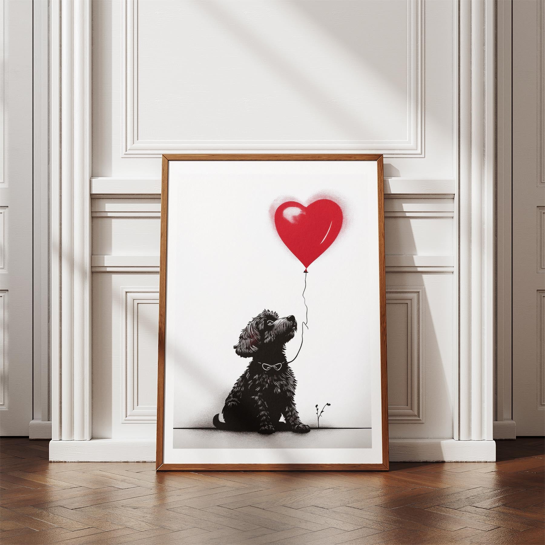 Maltese DOGSY Series inspired by the Art of Banksy image 4
