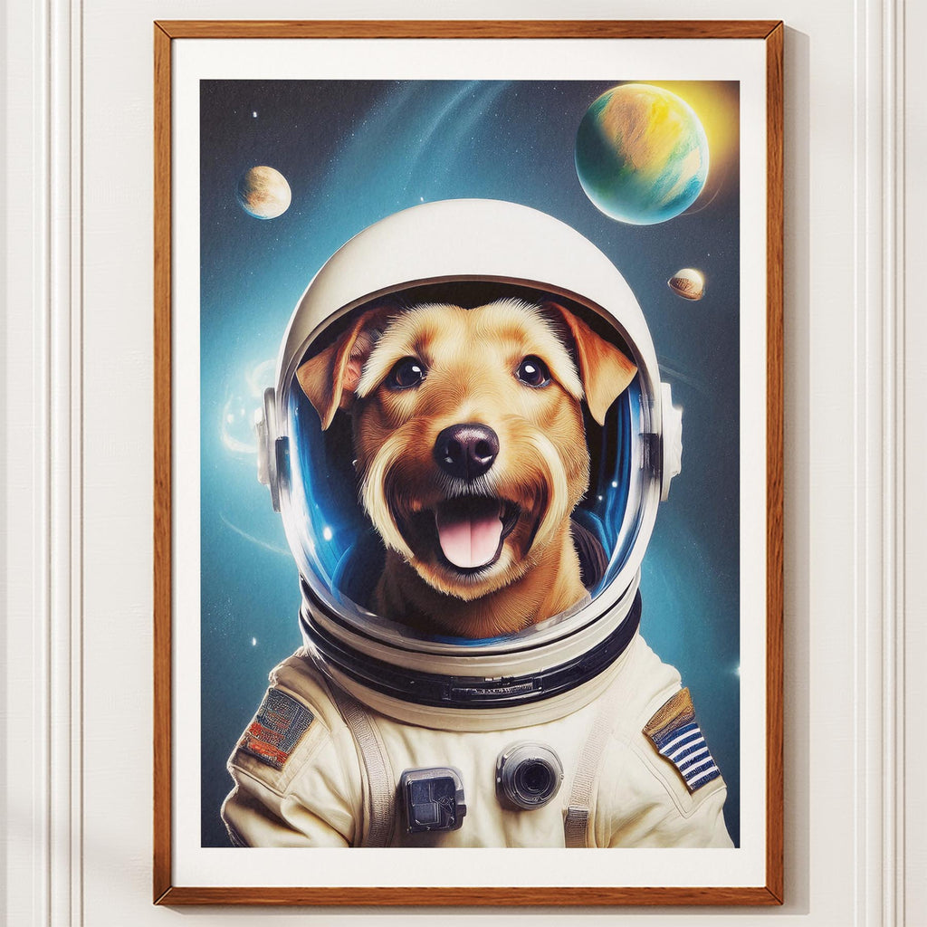 Irish Terrier Astronaut Dog Series image 10