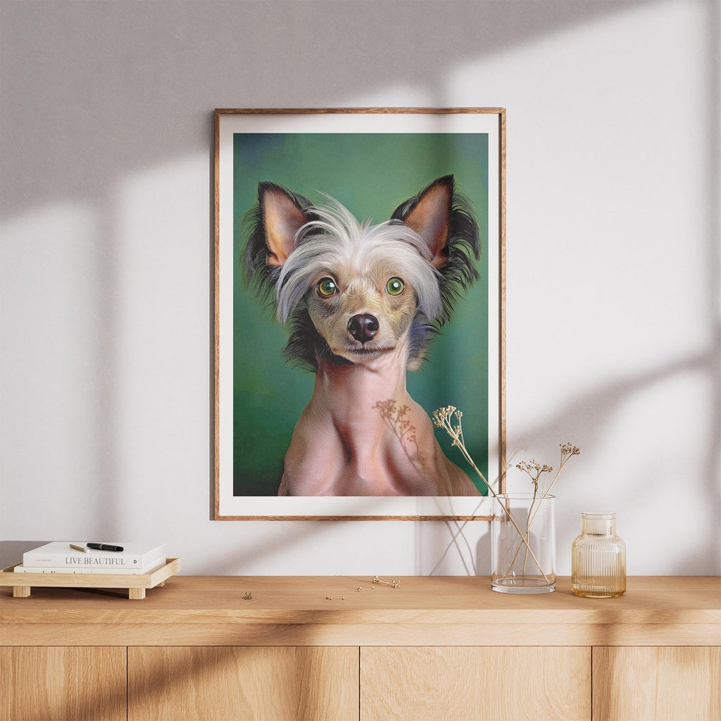 Chinese Crested Green Painted Series image 8