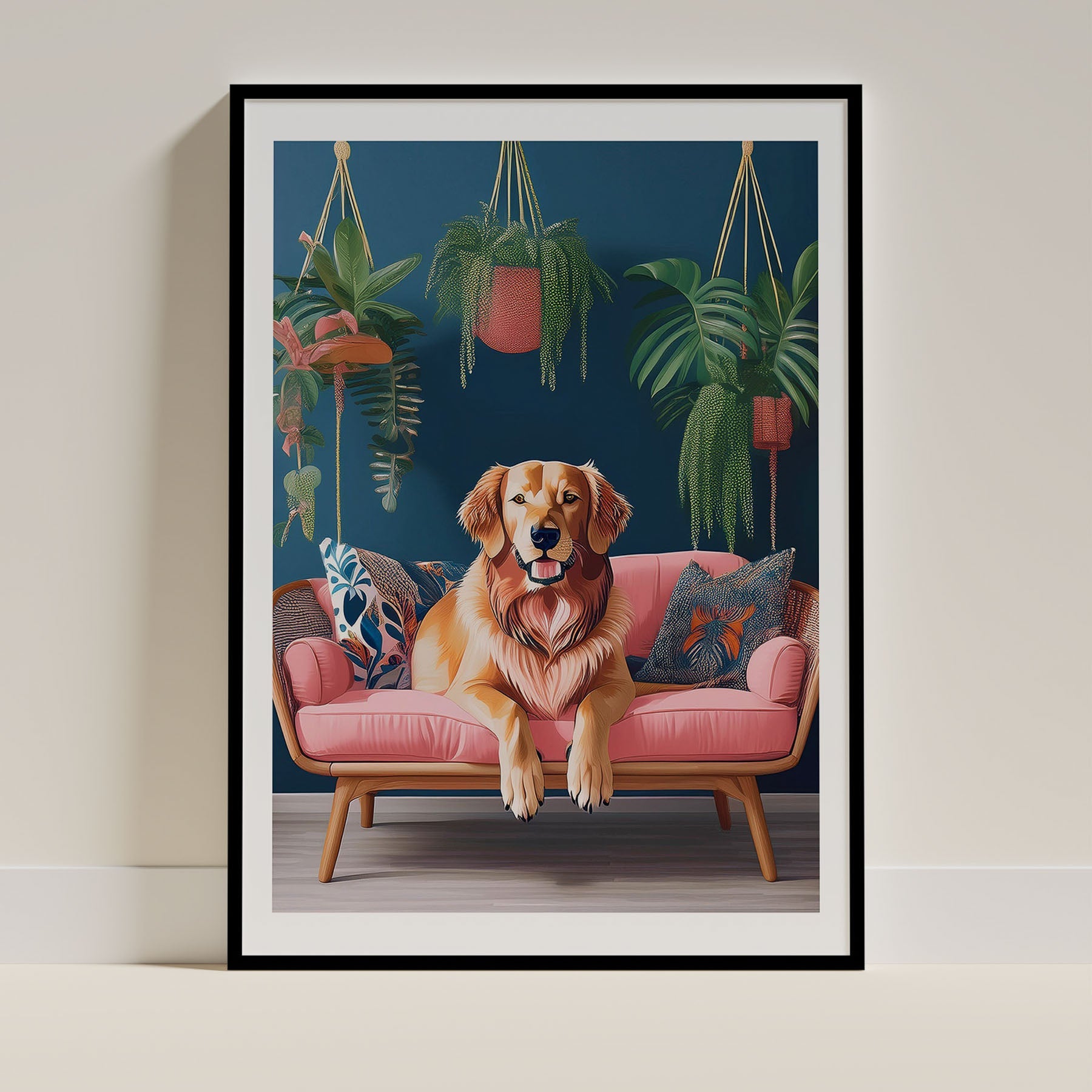 Golden Retriever  Just Lounging Around 2 image 0