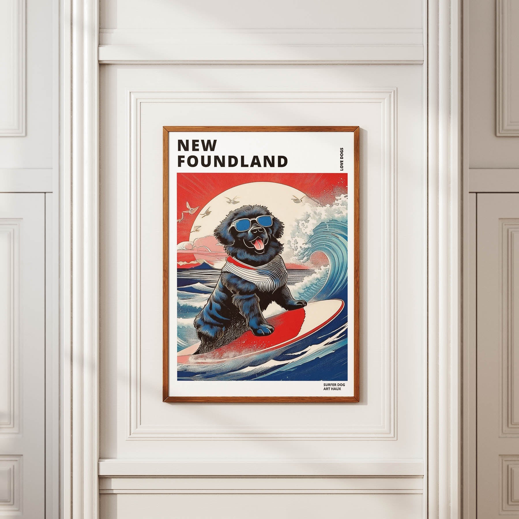 New Foundland Hokosai Surfer Dogs 1 image 2