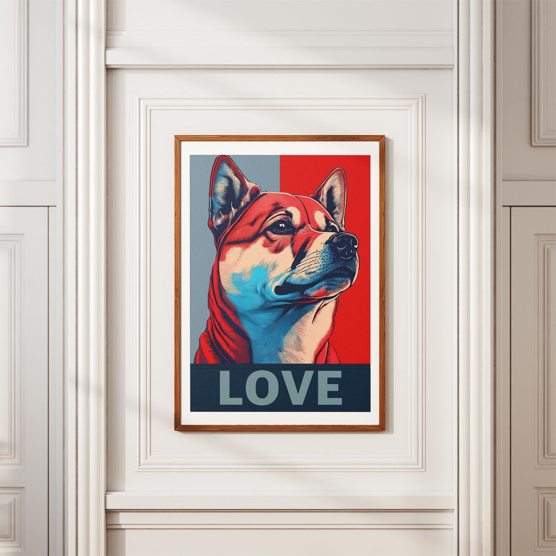 Shiba LOVE Series Inspired by the Obama Poster image 3