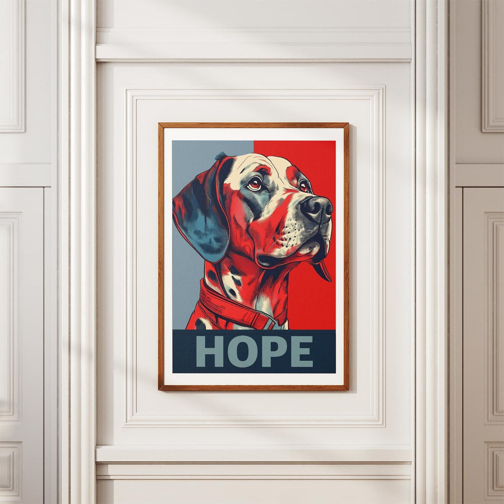 Dalmatian HOPE Series Inspired by the Obama Poster image 3