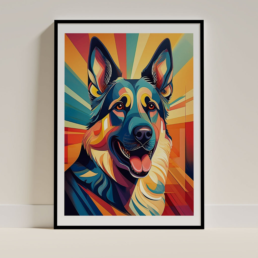 German Shepherd Dog Colour Graphics image 0