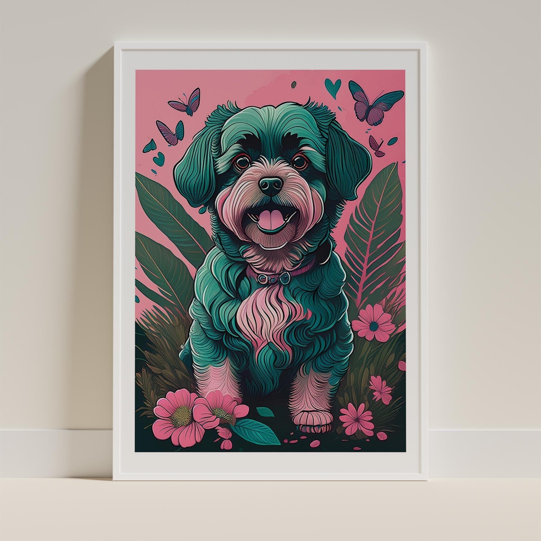 Havanese Flowery Dog image 9