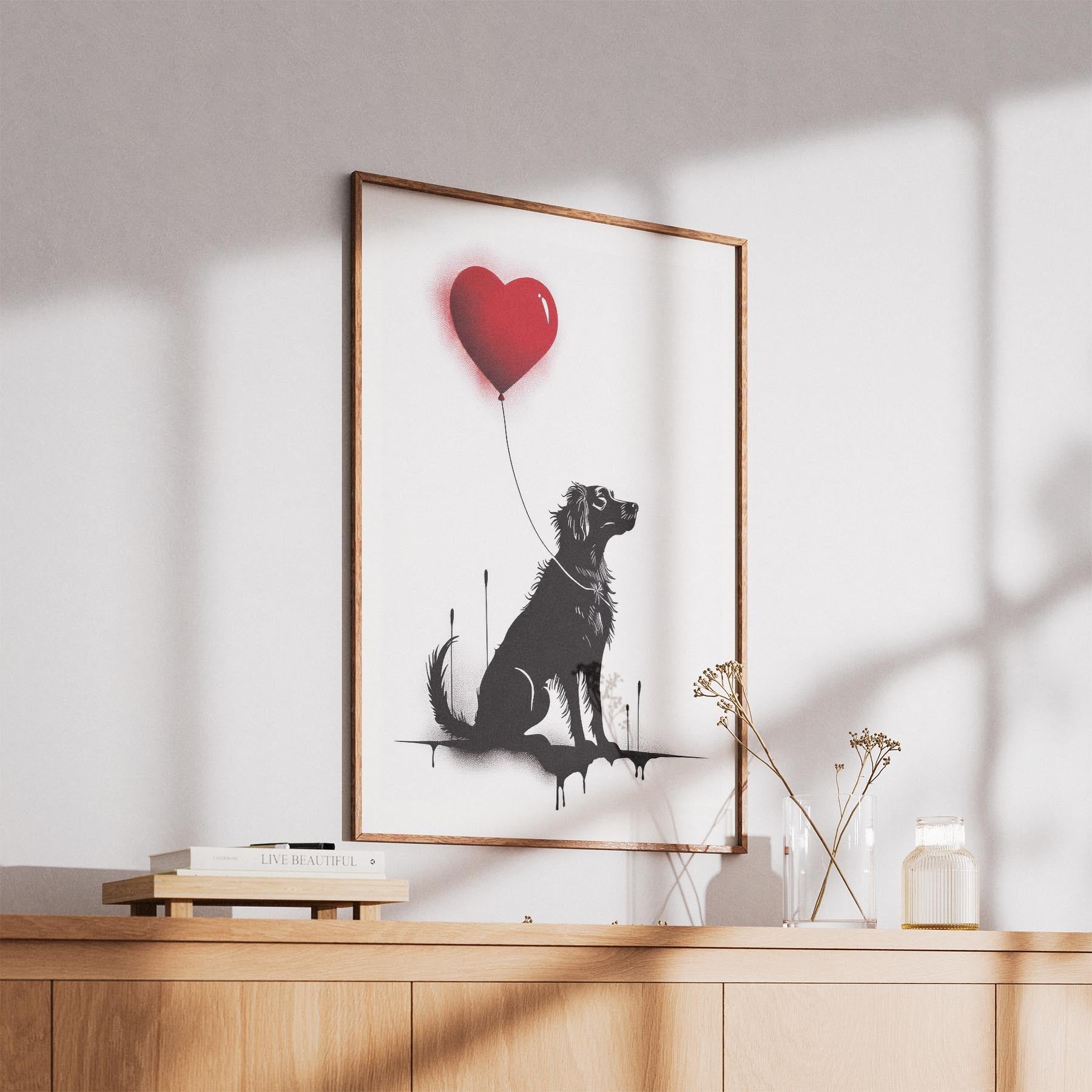 Afghan DOGSY Series inspired by the Art of Banksy image 5