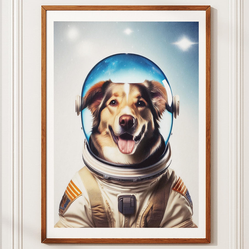 Border Collie Astronaut Dog Series image 10