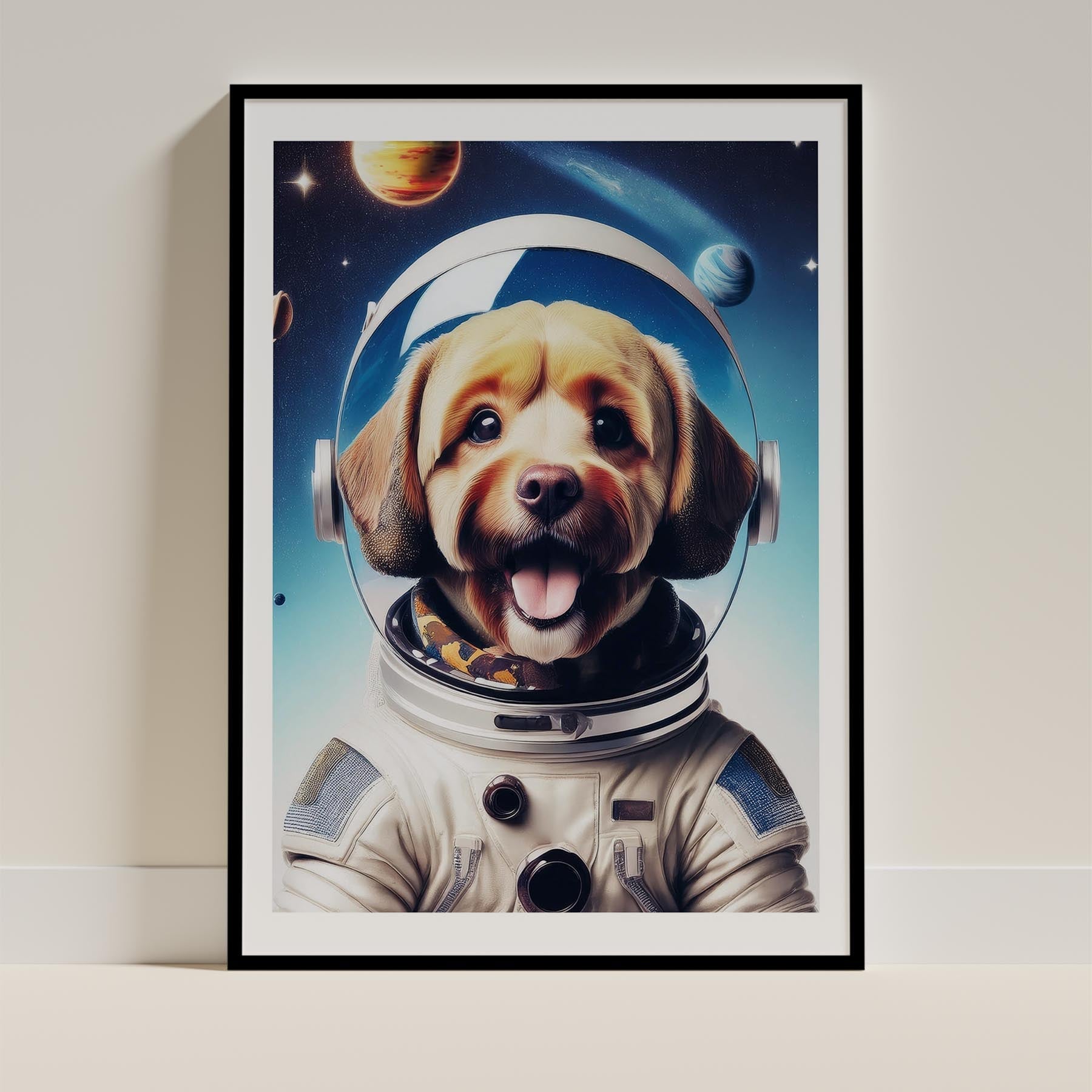 Cavoodle Astronaut Dog Series image 11