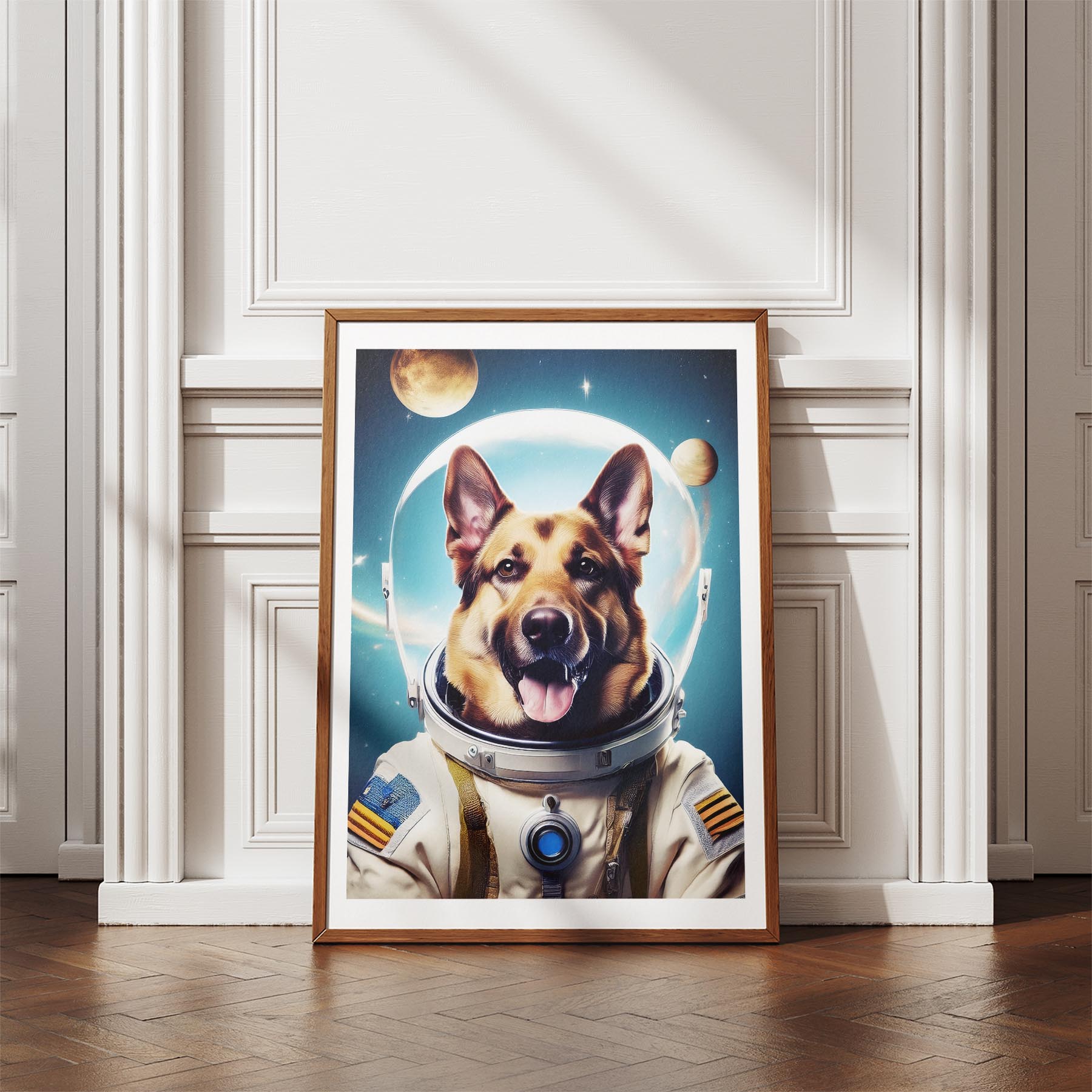 German Shepherd Astronaut Dog Series image 4