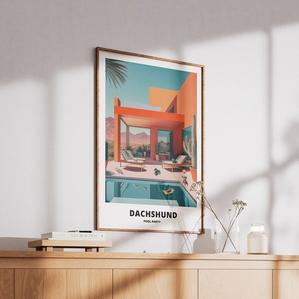 Dachshund Pool Party image 6