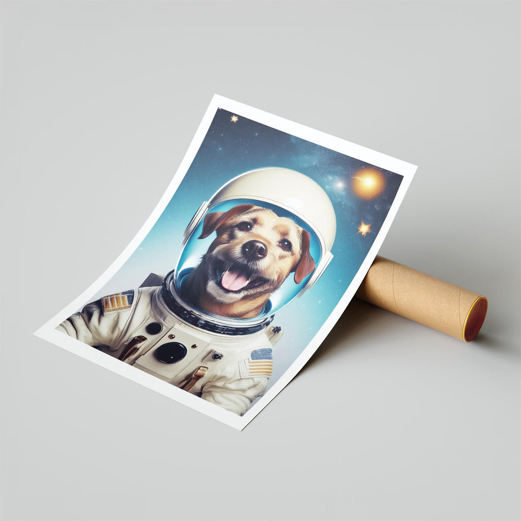 Border Terrier Astronaut Dog Series image 6