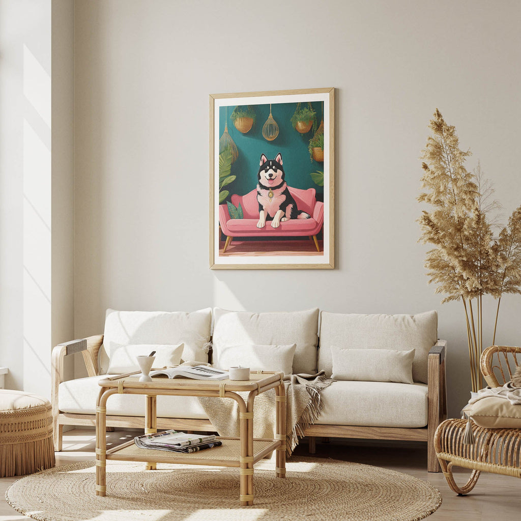 Alaskan Malamute  Just Lounging Around image 1