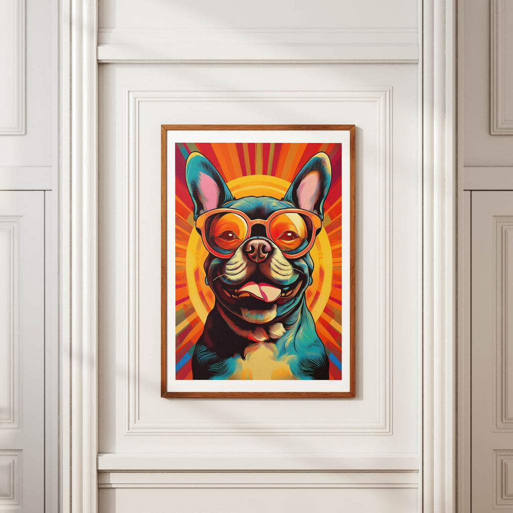 French Bull Dog In Colourful Sunnies 9 image 2