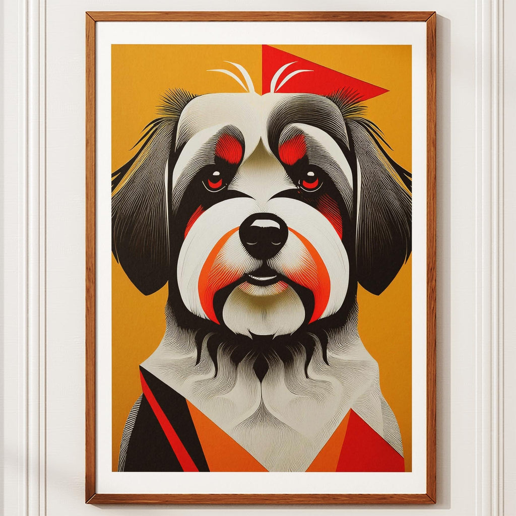 Havanese Geometric Orange Series image 10