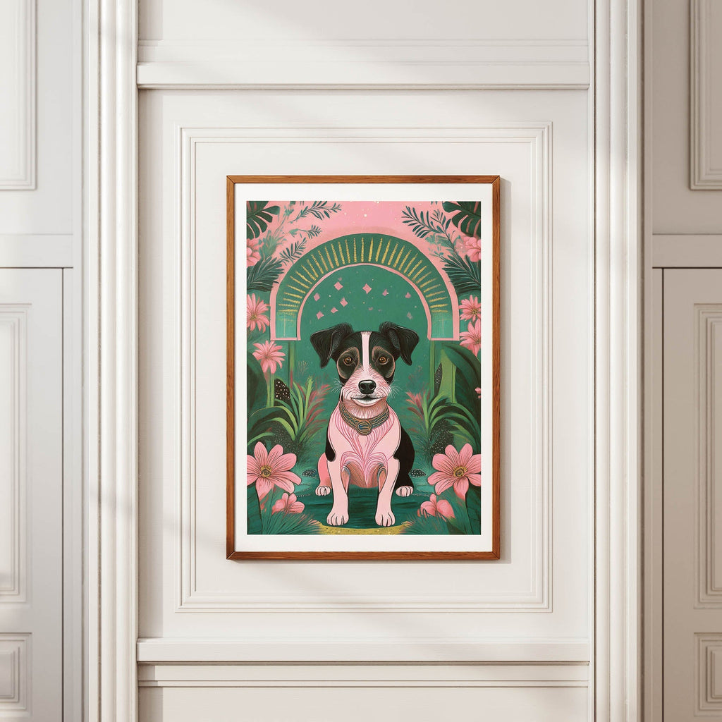 Jack Russell Terrier Flowery Dog image 3