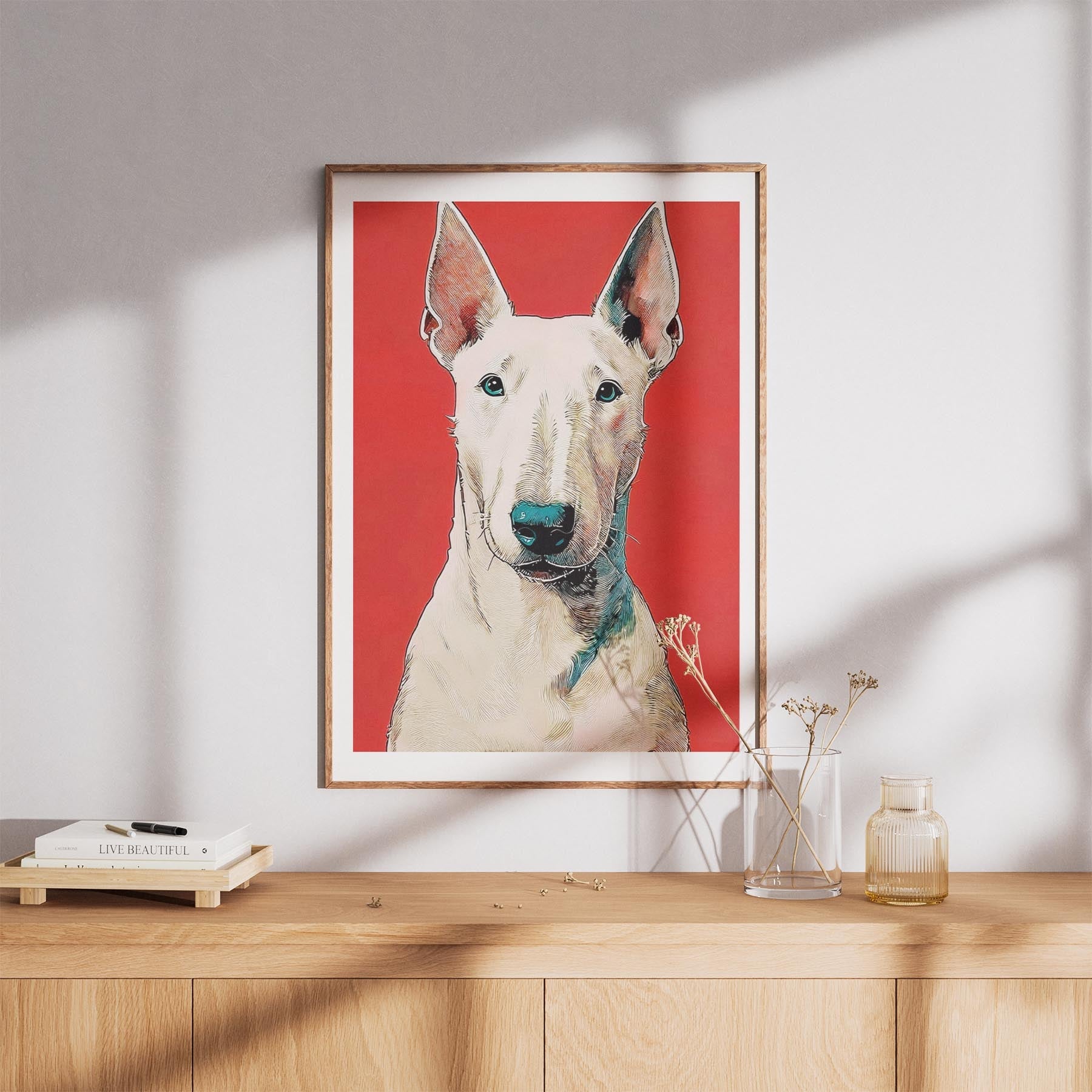 Bull Terrier Red Dog Series image 8