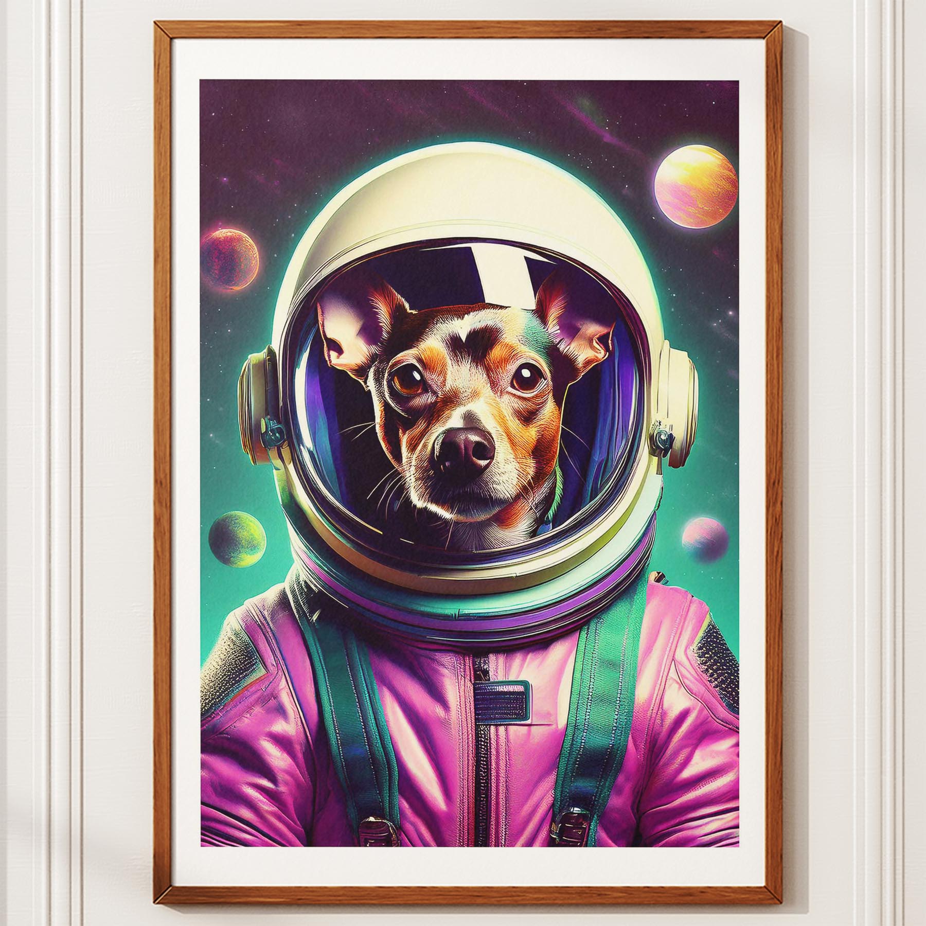 Miniature Pinscher Space Dogs Series image 10