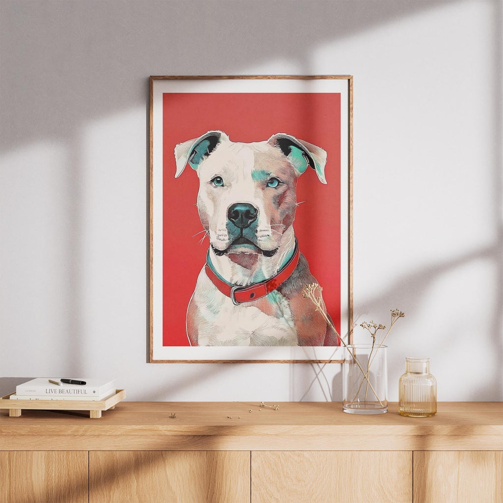 American Staffordshire Terrier Red Dog Series image 8