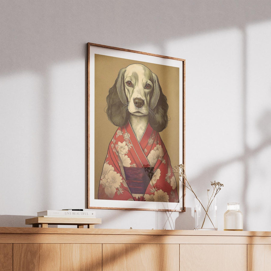 Cocker Spaniel Japanse Kimono Dog Series image 5