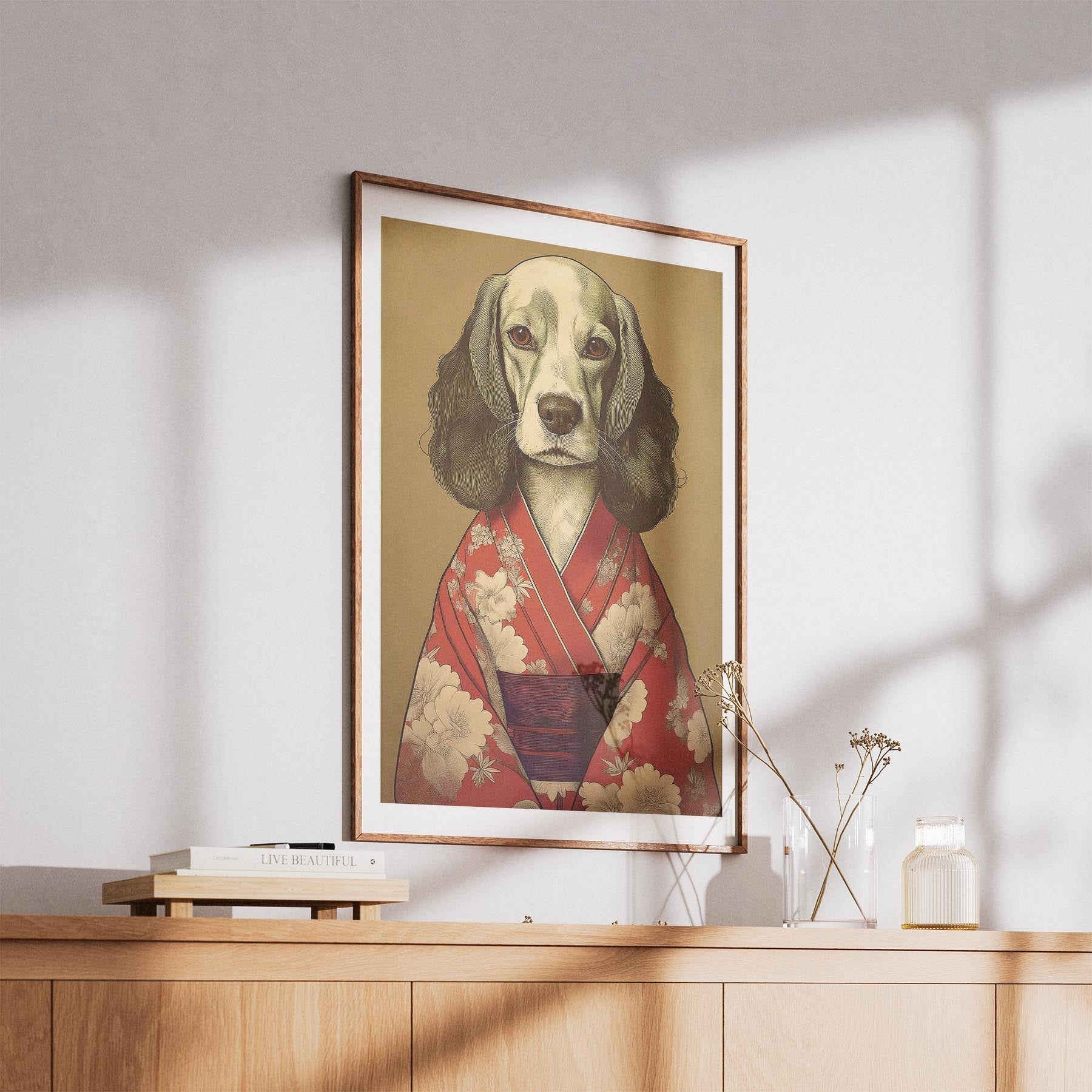 Cocker Spaniel Japanse Kimono Dog Series image 5