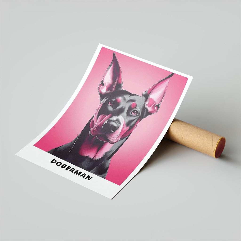 Doberman Pink and Black Dog Series 1 image 6