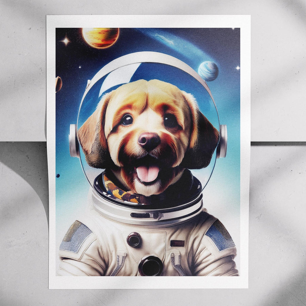 Cavoodle Astronaut Dog Series image 7